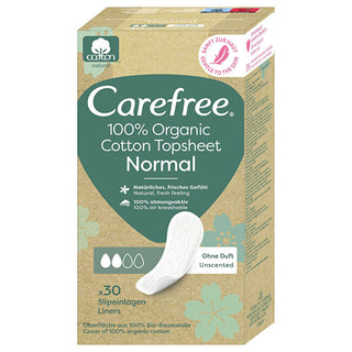 Carefree Organic Cotton Normal Panty Liners - Variant: 30 ks
