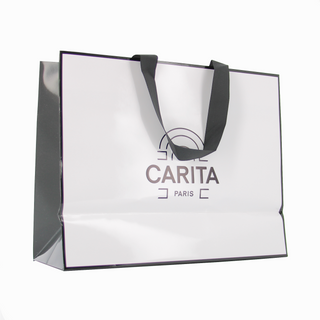 Carita Paris, Bolsa de cartón GWP talla M para beneficencia, compras