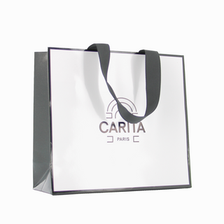 Carita , Shopping, Borsa in cartone GWP, Avorio, Taglia S