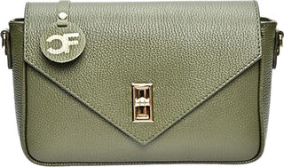 Carla Ferreri Borsa A Tracolla In Pelle verde Da Donna