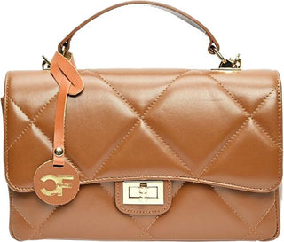 Carla Ferreri Borsa A Tracolla In Pelle cognac Da Donna