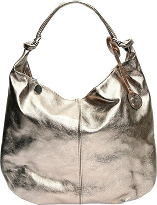 Carla Ferreri Borsa A Mano In Pelle Da Donna bronzo