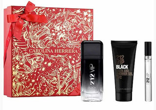 Carolina Herrera 212 VIP Black set EDP 100 ml + gel doccia 100 ml + EDP 10 ml
