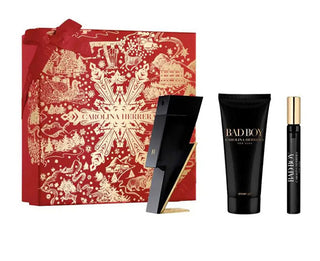 Carolina Herrera Bad Boy set EDT 50 ml + gel doccia 100 ml + EDT 10 ml
