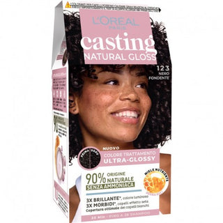 L Oreal Paris Casting Natural Gloss Barva Ultra Lesklá Bez Amoniaku 123 Černá Fondente 