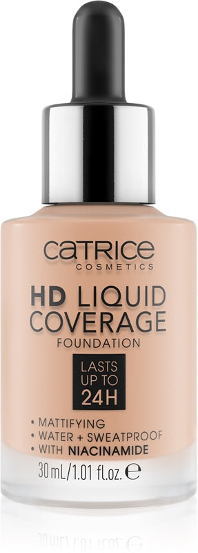 Catrice HD Liquid Coverage fondotinta colore 020 Rose Beige 30 ml