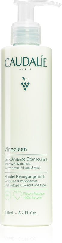 Caudalie Vinoclean cleansing almond milk for face and eyes ( Clean sing Almond Milk) 200 ml