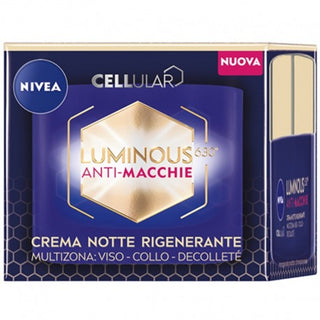 Nivea Cellular Luminous Anti Macchie Crema Notte Rigenerante 50 Ml