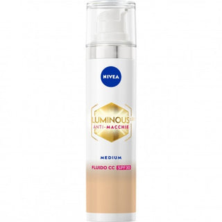 Nivea Cellular Luminous630 Fluido Cc Crema Spf 30 3 In 1 Medium, 40 Ml