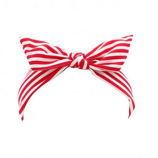 Ib Fashion Hair 빨간 줄무늬 머리띠 