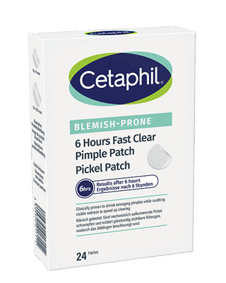 Cetaphil Topical acne patches 6 Hour Fast Clear Pimple Patch 24 pcs