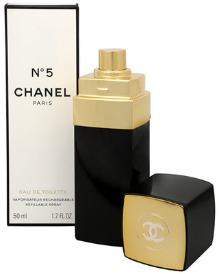 Chanel מס' 5 - EDT (ניתן למילוי חוזר) - נפח: 50 מ"ל