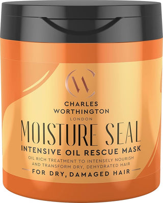 Charles Worthington Moisture Seal Intensive, maschera crema per il trattamento dei capelli, idratante, 160 ml