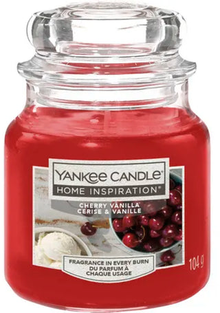 Yankee Candle Home Inspiration Ciliegia Vaniglia 104 g — Candela