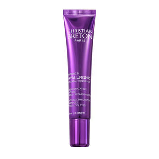 Christian Breton Intense 3X, Crema Ialuronica, Idratante, Contorno Occhi, 15 ml