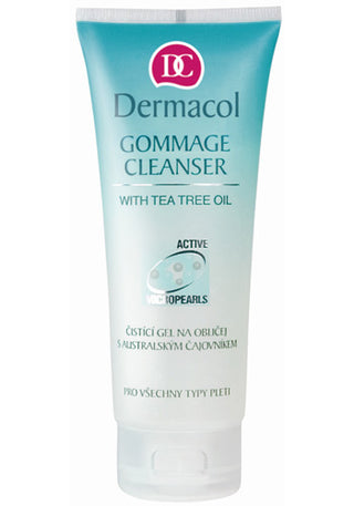 Dermacol Gel de curățare facială exfoliant cu ulei de arbore de ceai 100 ml