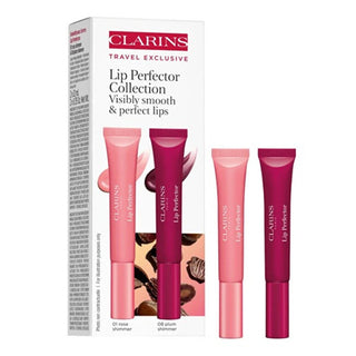 Clarins Set of lip glosses Lip Perfector Duo 2 x 12 ml