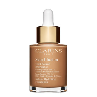 Clarins Skin Illusion Fondotinta in crema idratante 115 Cognac SPF 15 30 ml