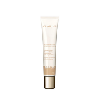 Clarins Skin Illusion, idratante, crema idratante colorata, 01, SPF 25, 40 ml