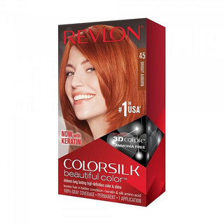 Revlon Colorsilk 45 Lys rødbrun 130 ml — Permanent hårfarge