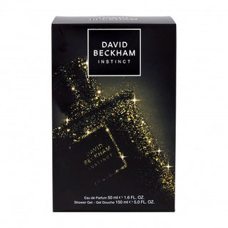 David Beckham Cofanetto Instinct Eau de Parfum 50 ml + Gel Doccia 150 ml Uomo — Cofanetto profumo