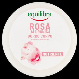 Equilibra Rosa Ialuronica Burro Corpo Nutriente 300 ml — Burro corpo