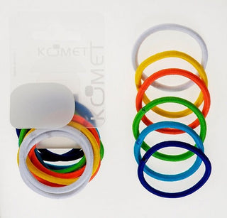 Komet Elastici Fargede 12 stk 455 — Elastico for hår