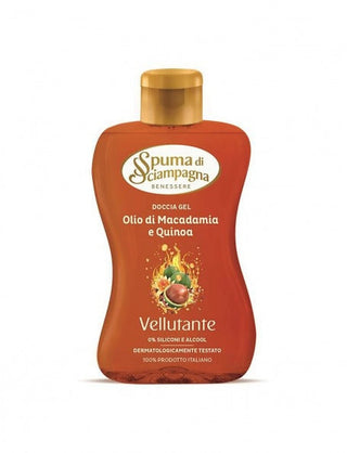 Spuma di sciampagna Doccia Gel Vellutante Olio Di Macadamia E Quinoa 300 ml — Doccia Gel