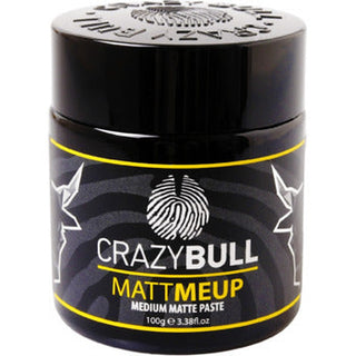 Crazybull Matt Meup Medium Pasta modellante 100g — Pasta modellante capelli