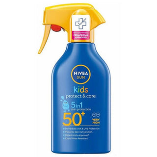 Nivea Sun Kids Protect & Care Trigger Spray SPF 50+ 270 ml — Protezione solare spray