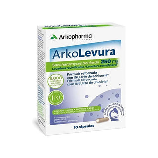 Arkopharma Arko-Levura Saccharomyces Boulardii 10 capsule — Probiotisch supplement