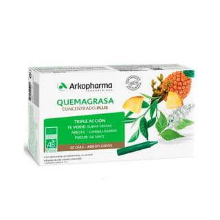 Arkopharma Quema grasas 20 ampollas 