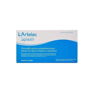Artelac Splash Dry Eye Drops 0,5 ml 30 Einzeldosis-Einheiten 
