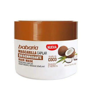 Babaria Maschera per capelli all'olio di cocco 400ml — Maschera per capelli
