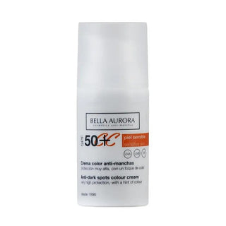 بيلا أورورا كريم ملون مضاد للبقع الداكنة SPF50+ 30مل — كريم BB/CC