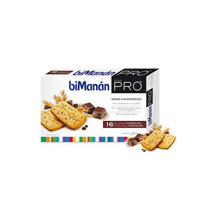 Bimanán Pro Biscuits cereali nuggets choco 16 unità — Biscotto proteico
