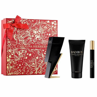 Carolina Herrera Bad Boy Eau De Toilette Spray 100ml Coffret 3 pièces 