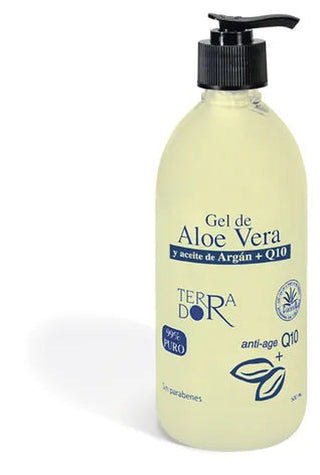 Dherbos Gel Aloe Vera Olio di Argan 500ml — Gel corpo