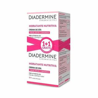 Diadermine كريم نهاري مرطب مغذي 50ml مجموعة 2 قطع — كريم وجه