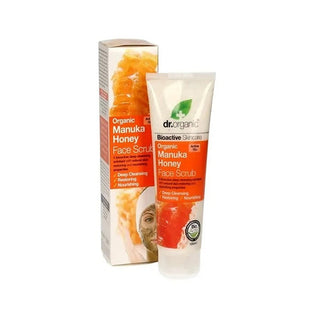 Dr. Organic Kasvokuorinta Manuka-hunajalla 125 ml — Kasvokuorinta