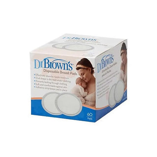 Coussinets d’allaitement jetables Dr. Brown's 60 unités 