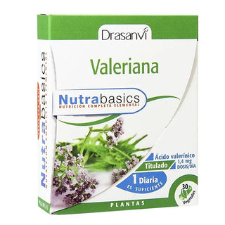 Drasanvi Valeriana Nutrabasicos 30 캡슐 — 보충제