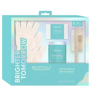 Ecotools Brighter Tomorrow Glow 4-piece set from head to toe 