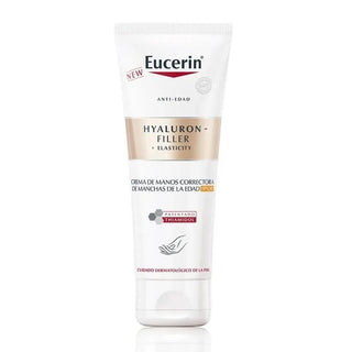Eucerin Hyaluron Filler Elasticity Κρέμα Χεριών Διορθωτική για Κηλίδες 75ml — Κρέμα χεριών