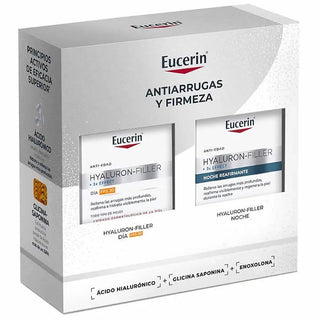 Eucerin Hyaluron Filler X3 Effect Κρέμα Ημέρας SPF 30 50ml Σετ 2 τεμαχίων — Σετ περιποίησης προσώπου