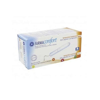 Tampons FarmaConfort aus Baumwolle mit Applikator, Größe Superplus, 14 Stück 