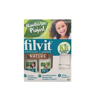 Filvit Nature Lozione Anti-Pidocchi 125ml Set 2 stycken — Lössbehandling