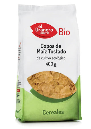 Granero Økologiske ristede majsflager 400g — Snack