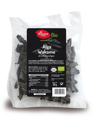Granero Alghe Wakame biologiske 50g — Fødevare