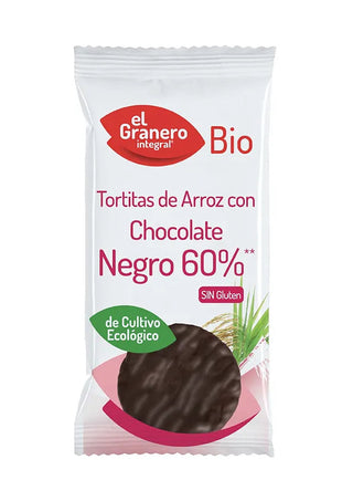 Granero Gallette di riso al cioccolato fondente biologico — Fødevare